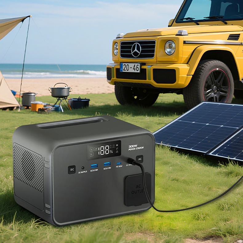 300W LIFEPO4 PORTATBLE POWER STATION